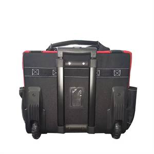 2023 Custom Tote <b>Tool</b> Organizer <b>Trolley</b> with Durable Rolling Storage Bag New-Style Big Capacity Polyester for <b>Tools</b> OEM Support - Product Image 2