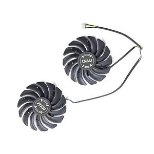 85NN 4PIN พัดลม GPU ใหม่เหมาะสำหรับ MSI ARMOR RX470 RX 480 RX570เกราะ <span class=keywords><strong>RX580</strong></span>การ์ดจอ<span class=keywords><strong>8G</strong></span> <span class=keywords><strong>OC</strong></span> <span class=keywords><strong>OC</strong></span> ระบายความร้อนด้วย - Product Image 3