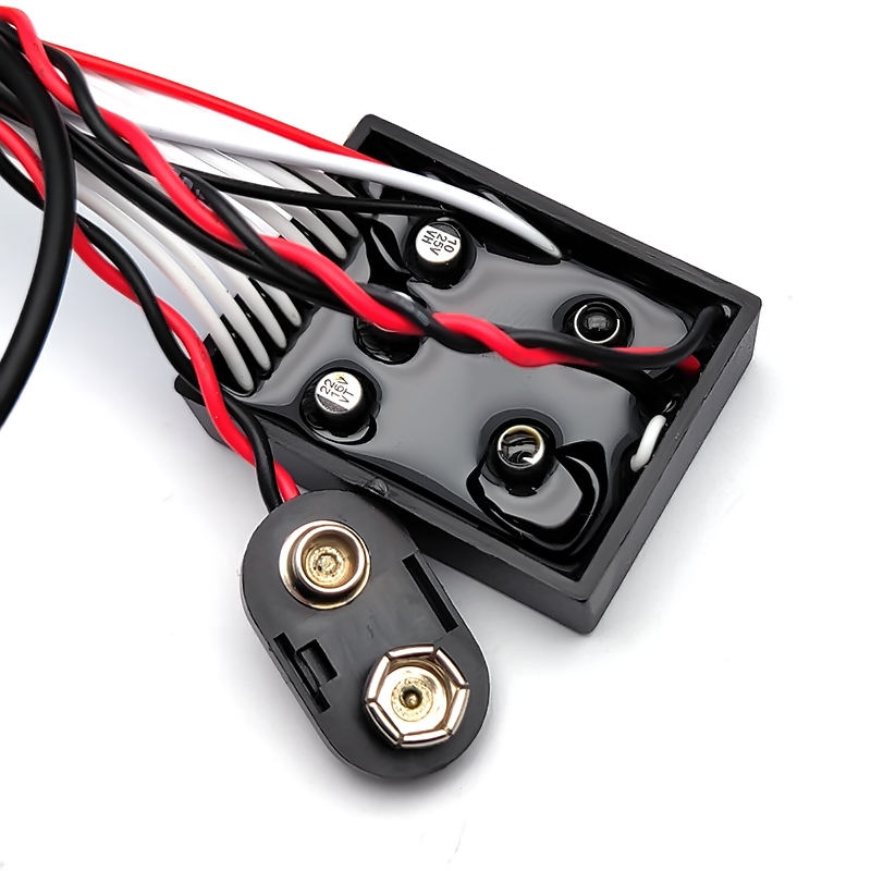 配線済み3バンドアクティブベース回路アクティブ & パッシブEQ