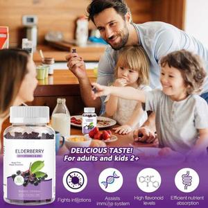 OEM ODM Bonbons aux baies de sureau Délicieux supplément de zinc et de vitamine C stimulant l'immunité pour adultes et enfants - Product Image 5