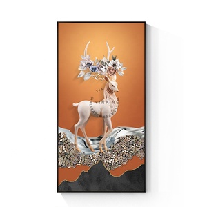 Aluminum Alloy 5d Decorative Diamond Crystal Porcelain <strong>Painting</strong> for <strong>Horse</strong> - Product Image 4