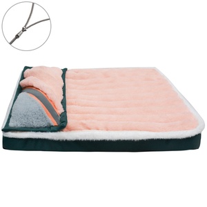 Mehrfarbiges weiches großes Anti-Tränen-Haustier bett Winter warmes Zwinger kissen Modernes ortho pä disches Hunde bett Luxus-Katzen schlaf matte Haustier bett - Product Image 6