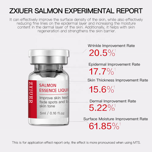 ZXIUER Tıbbi Sınıf Somon <span class=keywords><strong>DNA</strong></span>'sı İçeren 5ml 10 Şişe Yüz Cilt Bakım Serumu Centella Beyazlatıcı Yoğun Evde Kullanım - Product Image 4