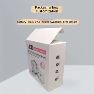 Custom <b>LED</b> Night <b>Light</b> <b>Boxes</b>: Dual-Plug Color Cartons & Cardboard Lamp Head Packaging - Product Image 3