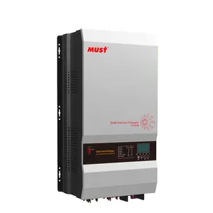 8000 watt zonne-energie omvormer zuivere sinus 48 V DC naar AC 230 V intelligente lader omvormer