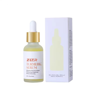 Organic Vitamin C & Oligopeptides Turmeric Whitening Serum with Pore Minimizer Anti-Wrinkle Vegan Formula for <b>Face</b> & Neck - Product Image 2