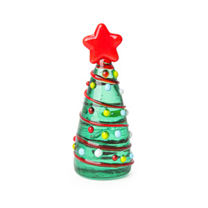 Figuras Decorativas de Árbol de Navidad de Cristal, Adornos de Cristal para Mesa, Decoración Navideña para Mesa, Centro de Mesa Festivo - Product Image 1