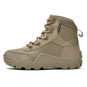 DAF34 Men Lightweight Tactical <b>Boots</b> Waterproof Outdoor Field Training Shoes Rubber for Battlefield Gang <b>Hiking</b> Real Charge - Product Image 5