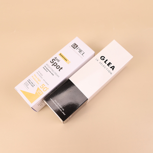 Tùy chỉnh thiết kế in ấn logo vuông mỹ phẩm gấp sản phẩm bao bì hộp nhà sản xuất chăm sóc da gói hộp giấy - Product Image 6