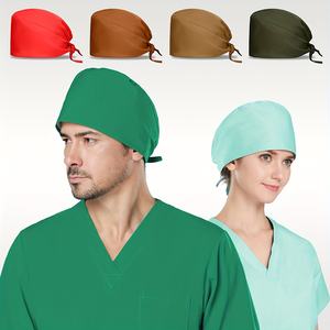 Gorros Quirúrgicos de Poliéster Spandex para Hombres, Gorras Ajustables para Quirófano, Clínica, Uniformes y Cabellos Largos, Gorro para Dentistas - Product Image 2