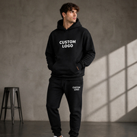 Sudadera con Capucha Unisex de Poliéster/Algodón, Talla Grande, Gruesa, con Logotipo Personalizado, de Alta Calidad, Lisa, con Forro Polar Grueso para Invierno