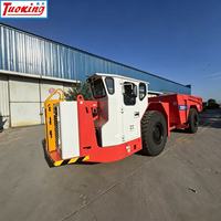 Camión de Transporte Subterráneo de 20 Toneladas de Capacidad, Vehículo Volquete Articulado con Motor de 235kW y 10cbm, Equipo de Minería Tuoxing TU-20