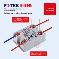 Relais statique monophasé FOTEK Original Yang Ming normalement ouvert SSR-40DA-H/50DA-H/SSR-75DA-H