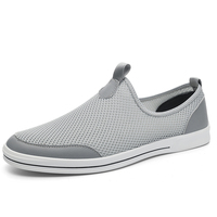Chaussures de skate pour hommes en toile et maille respirante, basses, à lacets, plates, style rétro, faites à la main, ajourées avec trous d'aération