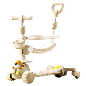 <span class=keywords><strong>Scooter</strong></span> Multifuncional 5 en 1 de Plástico para Niños, Plegable, con Cuatro Ruedas - Product Image 3