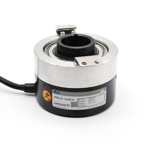 Encodeur incrémental Kwangwoo Kh88-30C-1024Bc-8 15V avec câbles à extrémités rondes, fabriqué en Corée - Product Image 1