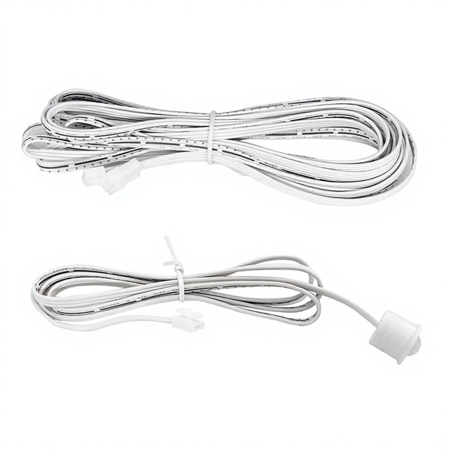 PIR Sensor STEP-05 STEP-09 Stair Light Accessories 5m Extension Main Cable Cord 3pin Wire 3-4 Floor Stairs Plastic