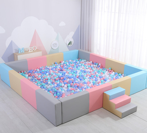 Balles de <span class=keywords><strong>piscine</strong></span> pour bébés, <span class=keywords><strong>rose</strong></span> clair, pour tout-petits, souples, avec fosse de balles - Product Image 4