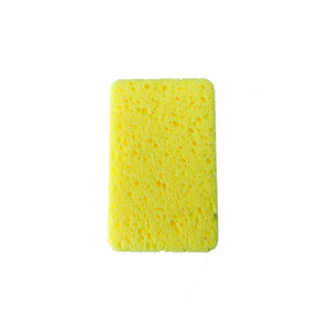 Natural Wood Pulp <b>Sponge</b> 11x7x1 2cm Kitchen Cleaning Dishwashing <b>Sponge</b> Rectangle Shape For Utensils And Cutlery - Product Image 4