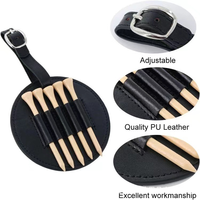 Accessoires de golf haut de gamme, sac de rangement pour tees de golf écologiques et portables pour les entraîneurs de golf