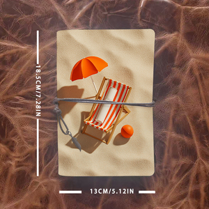 Cahier A6, le bon choix pour la pratique du grand livre <span class=keywords><strong>des</strong></span> étudiants en comptabilité et les notes <span class=keywords><strong>des</strong></span> <span class=keywords><strong>états</strong></span> <span class=keywords><strong>financiers</strong></span> avec parasol pour chaise de plage - Product Image 4