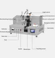 Machine de scellage semi-automatique électrique à ultrasons économique pour tubes cosmétiques, sachets, feuilles et produits chimiques
