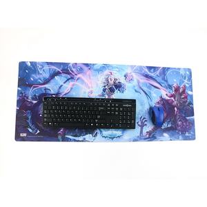 Alfombrilla de Ratón Personalizada de Alta Calidad con Diseño de Chica Anime, Alfombrilla de Ratón Grande Extendida con Borde de Bloqueo OEM - Product Image 4