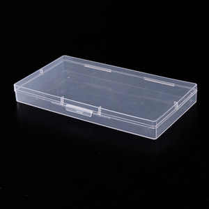 Vuông cao minh bạch nhỏ hộp nhựa tái chế xuất khẩu trong suốt lưu trữ cho đồ trang sức - Product Image 3