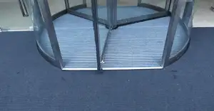 Anti slip matting system rahmen eingang matte metall bodenbelag tür aluminium matte mit teppich einfügen