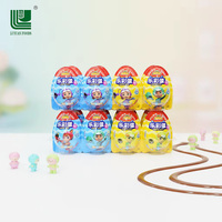 Fabricants de confiseries chinoises, vente en gros, certifiés Halal HACCP, OEM personnalisable, chocolat au lait solide en forme d'œuf, jouet sucré