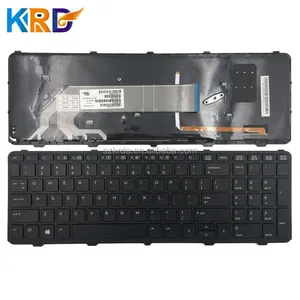 Teclado retroiluminado para hp, layout em inglês, teclado interno 450 g0 g1 455 g1