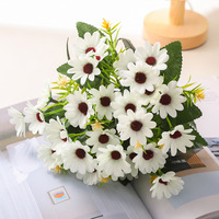 Haute qualité fait à la main écologique soie Mini tournesol décoration de la maison photographie accessoires fleurs artificielles noël Graduation