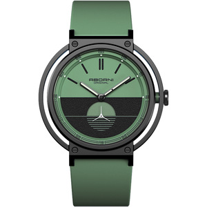 Nuovo Design ABORNI Brand YBN5000 orologio da uomo moda serie Sunrise sportivo Versatile cinturino in Silicone rotondo grande quadrante orologio al quarzo - Product Image 4