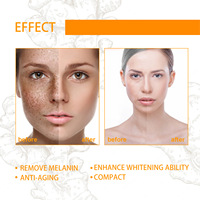 Huile Essentielle Bio Végane Pure de Curcuma et de Gingembre au Parfum Fruité pour l'Élimination des Taches Brunes et l'Éclaircissement de la Peau pour Tous Types de Peau