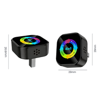 Dongle CarPlay sans fil 4-en-1, se connecte via CarPlay/Android Auto/Android Mirror/Apple Mirror, Plug and Play, stable et fiable