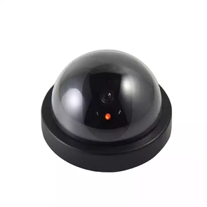 กล้องรักษาความปลอดภัยของปลอมแบบจำลองในร่ม <span class=keywords><strong>IR</strong></span> อินฟราเรด LED กะพริบไฟ CCTV กันน้ำจำลอง - Product Image 3
