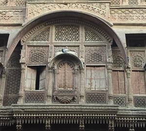 Customized Heritage Sandstone Balcony Facade for Luxury Exterior Wall <b>Decoration</b> and Traditional Architectural Construction - Product Image 3