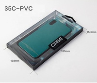 Étuis en plastique PET personnalisables haut de gamme pour téléphones mobiles Conception imprimable exquise pour l'usine de haut-parleurs électroniques grand public