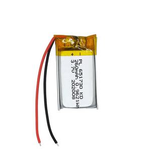 601730 651730 <span class=keywords><strong>3</strong></span>.7V 260mah Li Ion Lipo batteria con Pcb in magazzino - Product Image 3