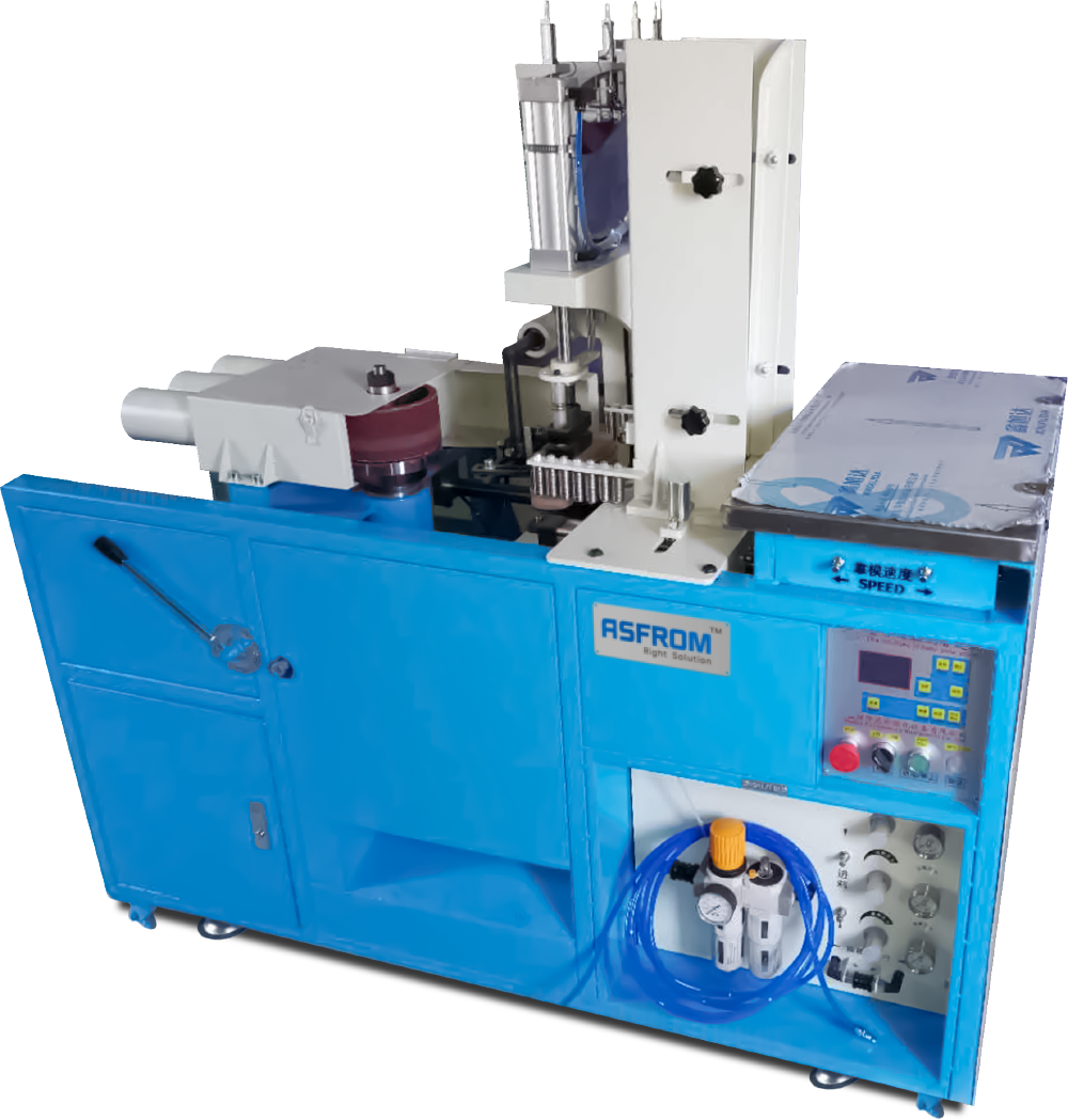 asfromsemi-自动鞋底磨边机,带皮带夹沙滩拖鞋制造机,用于时尚女鞋