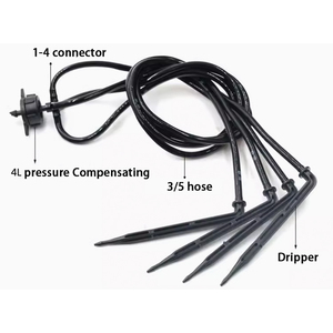 Gotero para Riego 4L con 1 Salida, Divisor de Agua, Juego de Goteo con Manguera 3/5 - Product Image 6