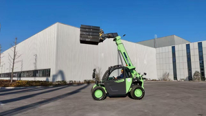 מלגזה טלסקופית 2.5 טון XT2506E 6 מטר מיני חשמלית עם תקן FOPS&ROPS, מכונה לטיפול בחומרים ללא פליטות - Product Image 2