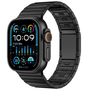 Bracelet en acier inoxydable à fermoir magnétique à dégagement rapide à <span class=keywords><strong>une</strong></span> perle pour <span class=keywords><strong>Apple</strong></span> <span class=keywords><strong>Watch</strong></span> Ultra 2 Band 49mm pour Iwatch Series 10 42mm 46mm - Product Image 4