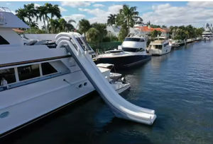 Scivolo d'Acqua Gonfiabile per Esterni, Scivolo Gonfiabile per Yacht, Scivolo d'Acqua per Barche Pontone, per Bambini, Piscina in Giardino, <span class=keywords><strong>Mare</strong></span> - Product Image 6