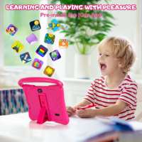 ATMPC-Mini tablette de jeu éducative Android 14 A133 Quad-core 1.6GHz Wifi pour enfants