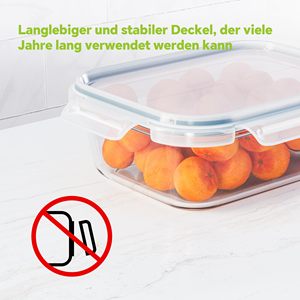 Juego de Recipientes de Vidrio Personalizados para Almacenamiento de Alimentos - Product Image 3