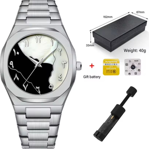 Fashion Design Men's Quartz <b>Watches</b> Waterproof Stainless Steel Strap Date Top Business 45mm Luxe <b>Watch</b> for Men - Product Image 3