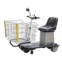 Chariot de courses électrique robuste 500W, capacité de charge 150KG, grand panier, scooter de mobilité pour personnes âgées, livraison au jardin