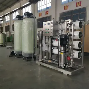 4000lph 4 T/h Wasser aufbereitung system mit automatischer Wasch funktion Reine Bohrloch wasser aufbereitung RO Pflanzen wasser entsalzung RO