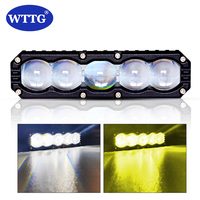 Nuevos Accesorios para Automóviles, Luz de Marcador para Camiones, Foco LED para Parrilla Central, Resistente al Agua IP67, Ámbar/Rojo/Transparente, 12-80V, 15W/18W